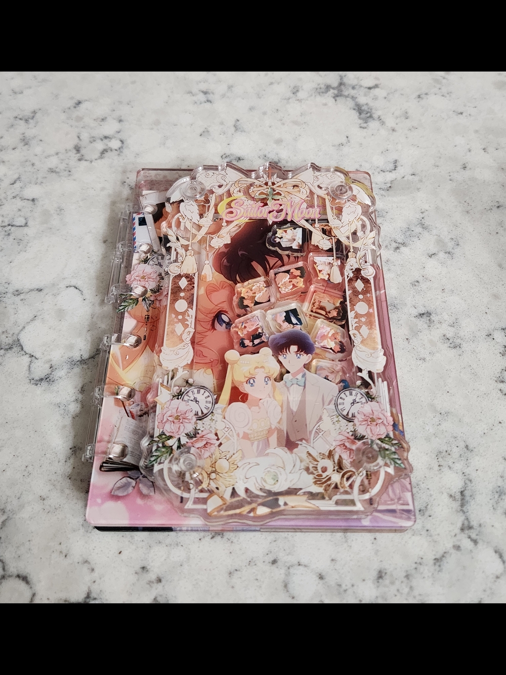 NEW!!  Sailor Moon A7 Shaker Notebook